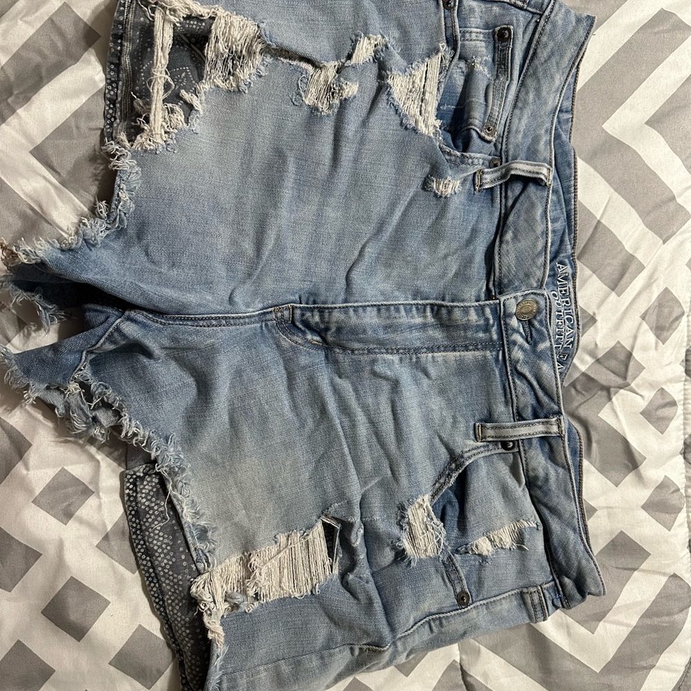 American Eagle size 18 Super stretch jean shorts